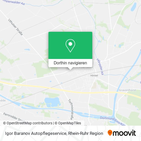 Igor Baranov Autopflegeservice Karte