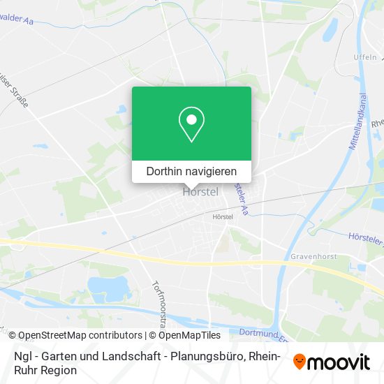 Ngl - Garten und Landschaft - Planungsbüro Karte