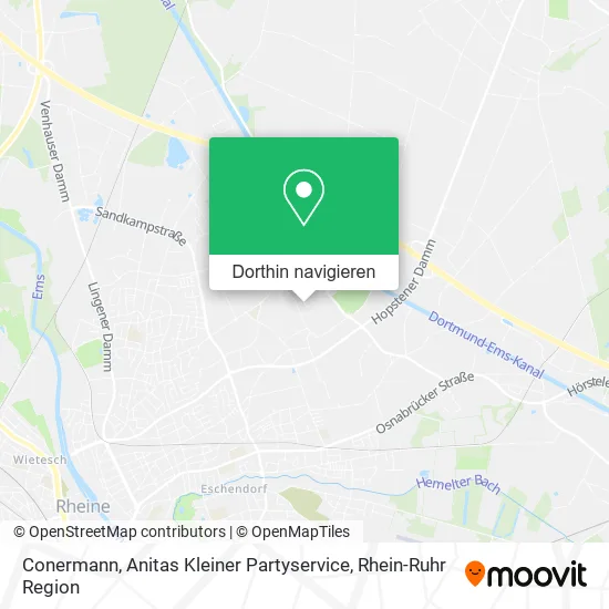 Conermann, Anitas Kleiner Partyservice Karte