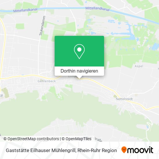 Gaststätte Eilhauser Mühlengrill Karte