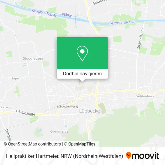 Heilpraktiker Hartmeier Karte