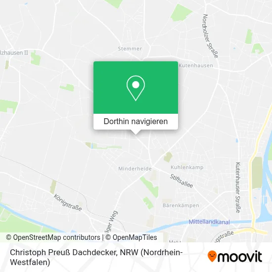 Christoph Preuß Dachdecker Karte