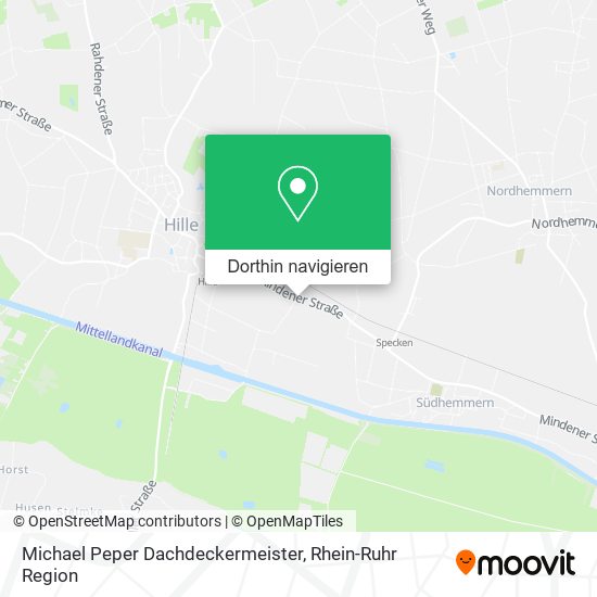Michael Peper Dachdeckermeister Karte
