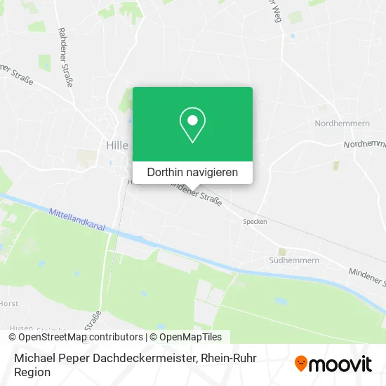 Michael Peper Dachdeckermeister Karte