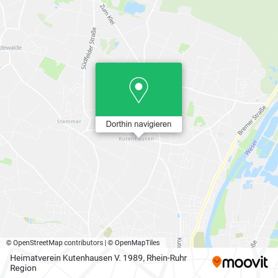 Heimatverein Kutenhausen V. 1989 Karte