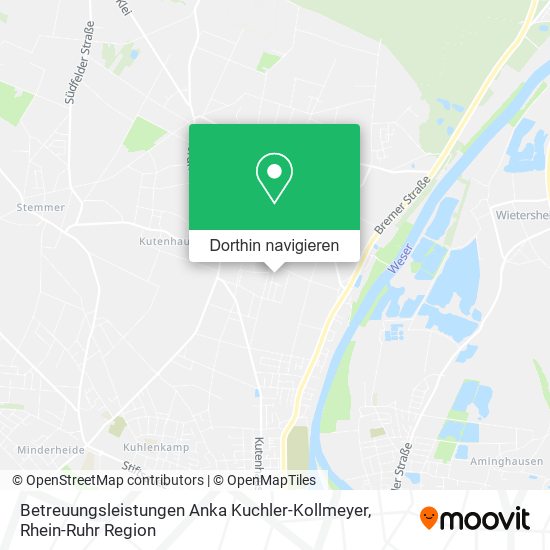 Betreuungsleistungen Anka Kuchler-Kollmeyer Karte
