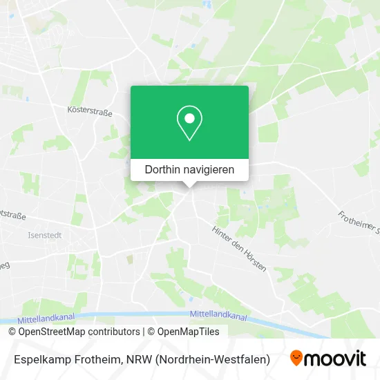 Espelkamp Frotheim Karte