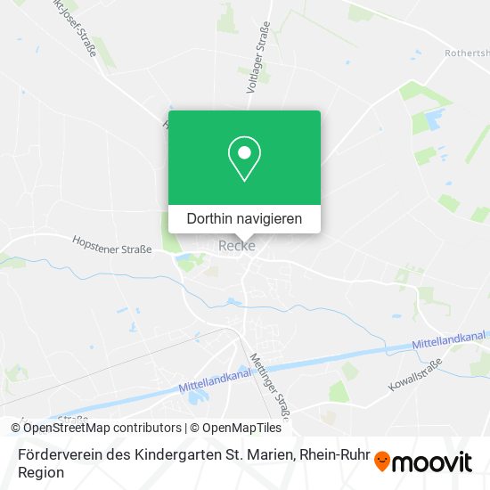 Förderverein des Kindergarten St. Marien Karte