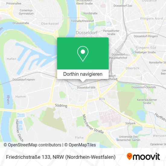 Friedrichstraße 133 Karte