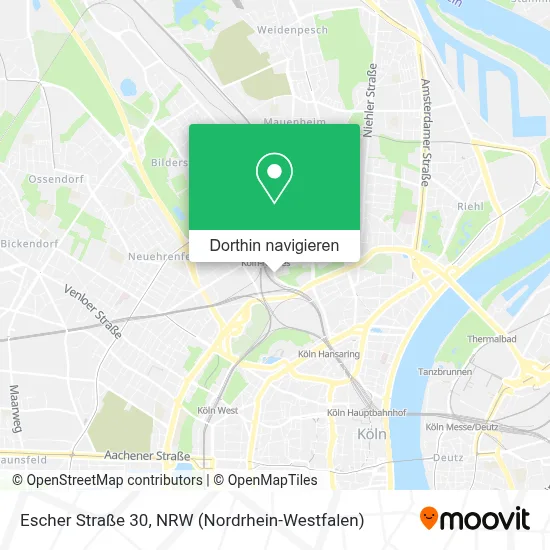 Escher Straße 30 Karte