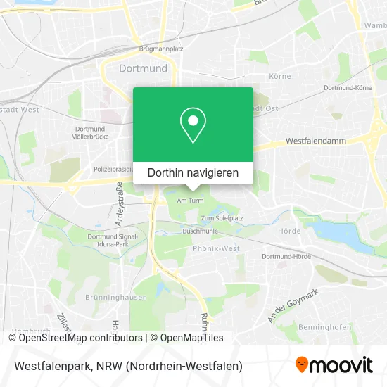 Westfalenpark Karte