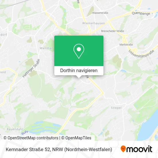 Kemnader Straße 52 Karte