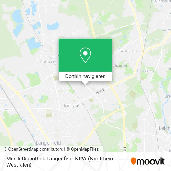 Musik Discothek Langenfeld Karte