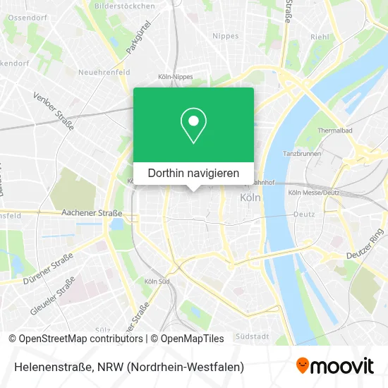 Helenenstraße Karte