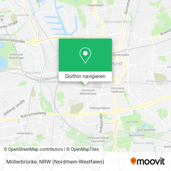 Möllerbrücke Karte