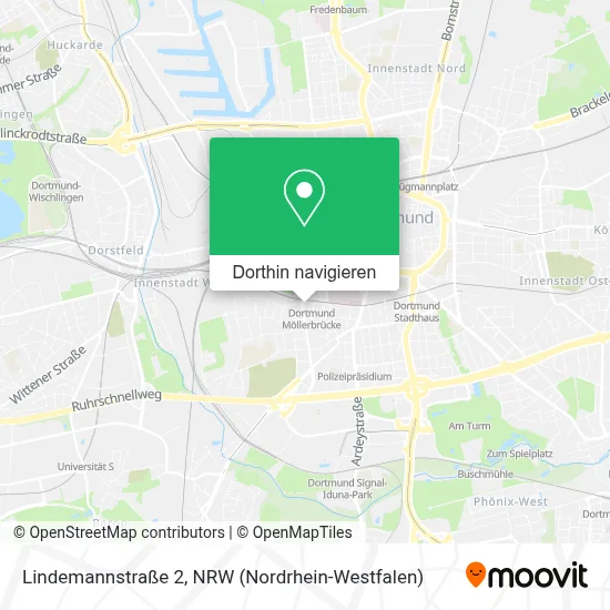 Lindemannstraße 2 Karte