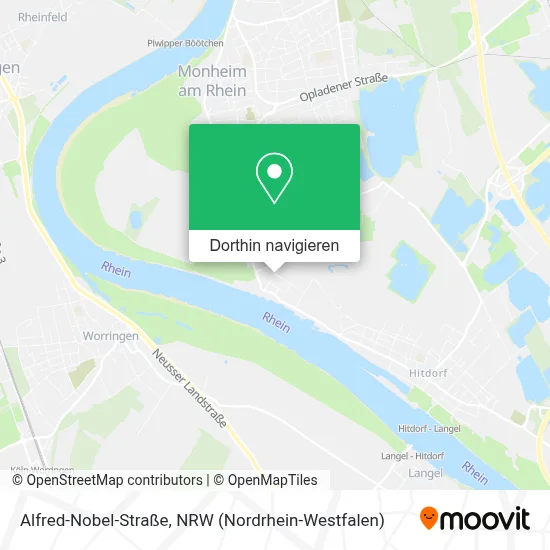 Alfred-Nobel-Straße Karte