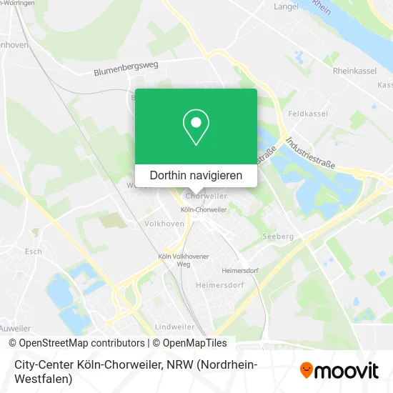 City-Center Köln-Chorweiler Karte