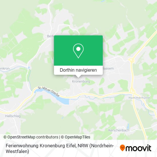 Ferienwohnung Kronenburg Eifel Karte
