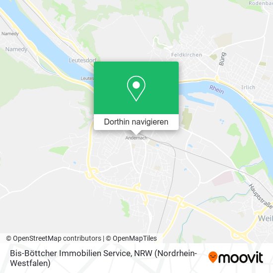 Bis-Böttcher Immobilien Service Karte