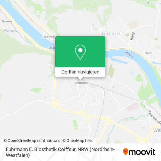 Fuhrmann E. Biosthetik Coiffeur Karte