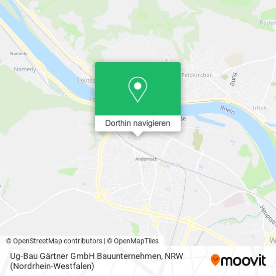 Ug-Bau Gärtner GmbH Bauunternehmen Karte