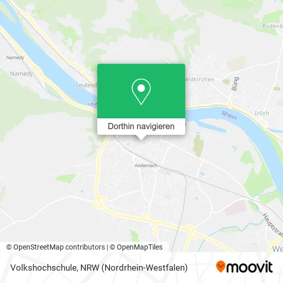 Volkshochschule Karte