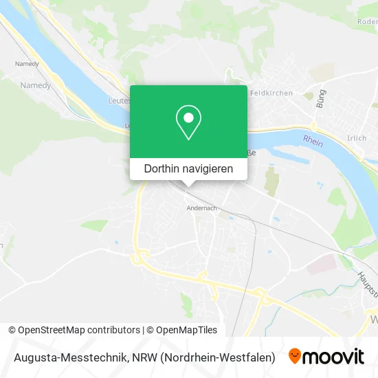 Augusta-Messtechnik Karte