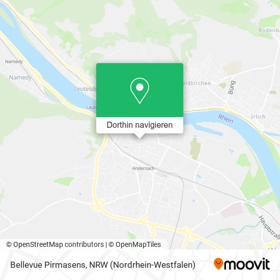 Bellevue Pirmasens Karte