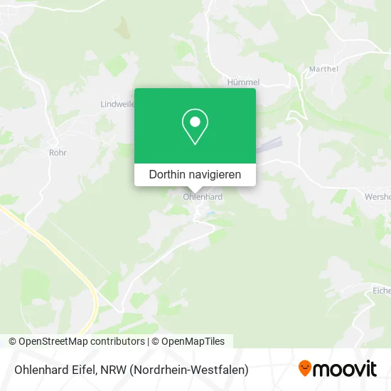 Ohlenhard Eifel Karte