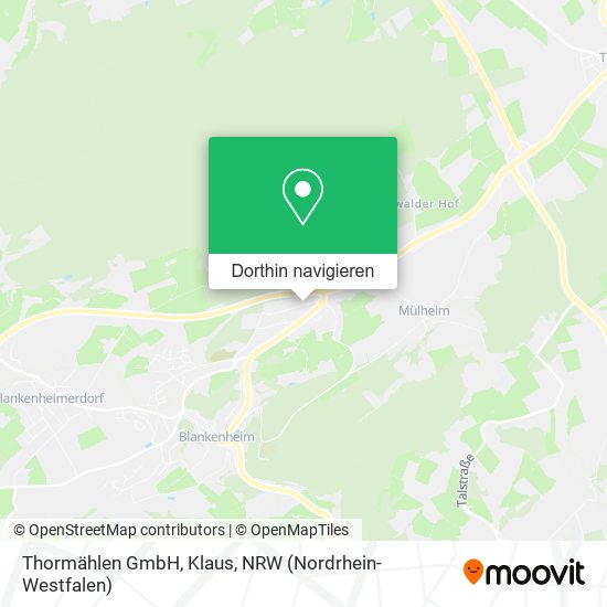 Thormählen GmbH, Klaus Karte