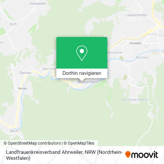 Landfrauenkreisverband Ahrweiler Karte