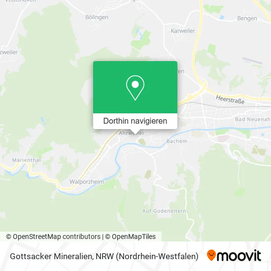 Gottsacker Mineralien Karte