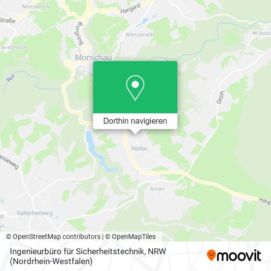 Ingenieurbüro für Sicherheitstechnik Karte