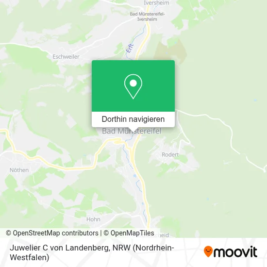 Juwelier C von Landenberg Karte