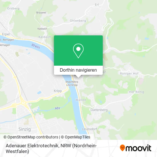 Adenauer Elektrotechnik Karte