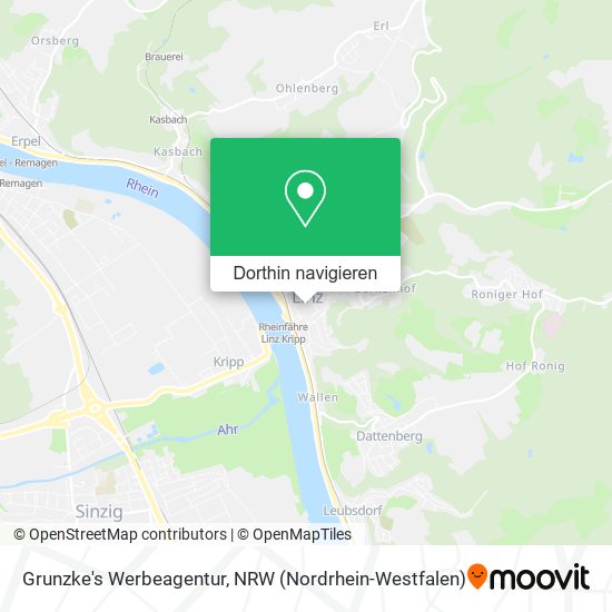 Grunzke's Werbeagentur Karte