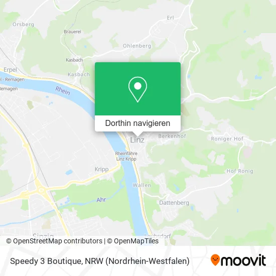 Speedy 3 Boutique Karte