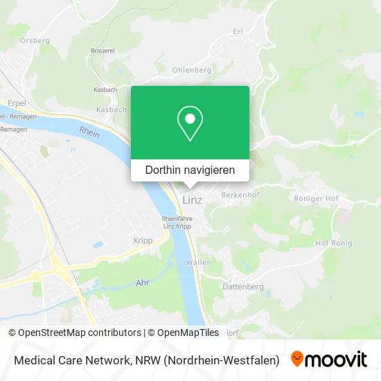 Medical Care Network Karte
