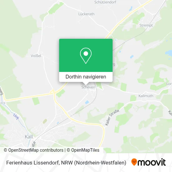 Ferienhaus Lissendorf Karte