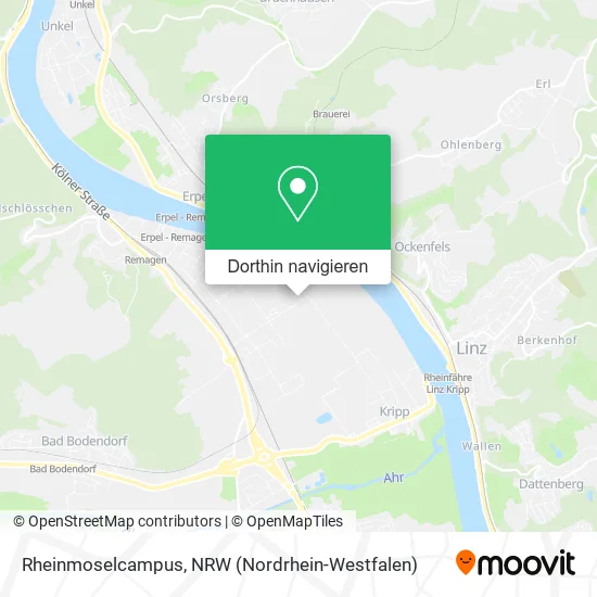 Rheinmoselcampus Karte