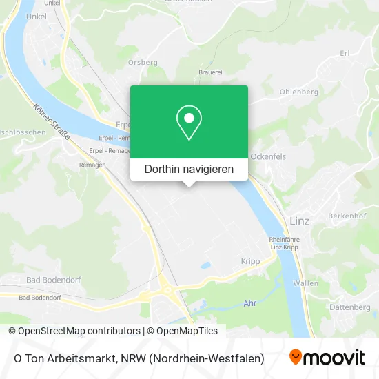 O Ton Arbeitsmarkt Karte