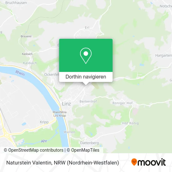 Naturstein Valentin Karte