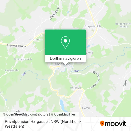 Privatpension Hargasser Karte