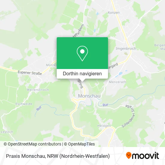 Praxis Monschau Karte