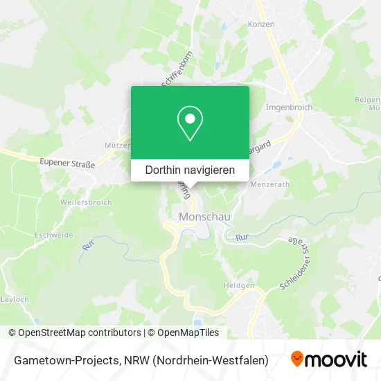 Gametown-Projects Karte