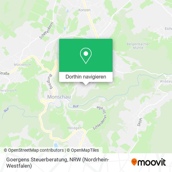 Goergens Steuerberatung Karte