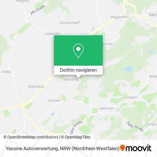 Yassine Autoverwertung Karte