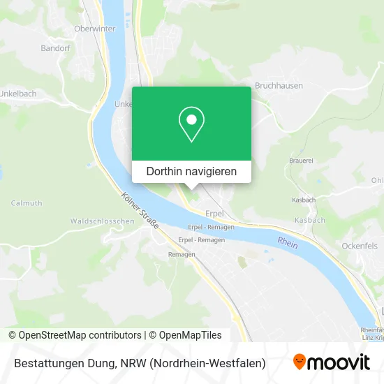 Bestattungen Dung Karte