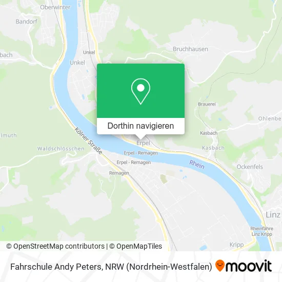 Fahrschule Andy Peters Karte